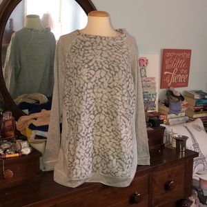 Ann Taylor Lou and Gray Loungeshirt/Sweatshirt